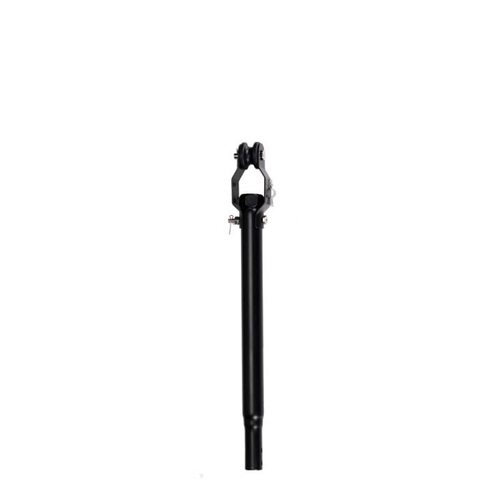 24” Black Downrod for Advance Series Fans