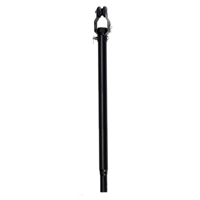 36” Black Downrod for Advance Series Fans