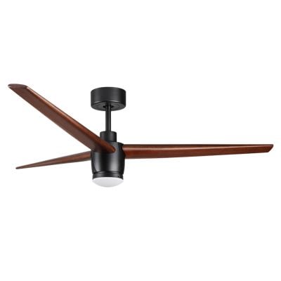 Drift 52" Ceiling Fan - Black/Walnut