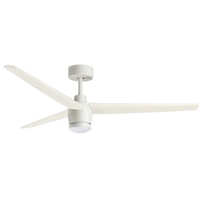 Drift 52" Ceiling Fan-White/White