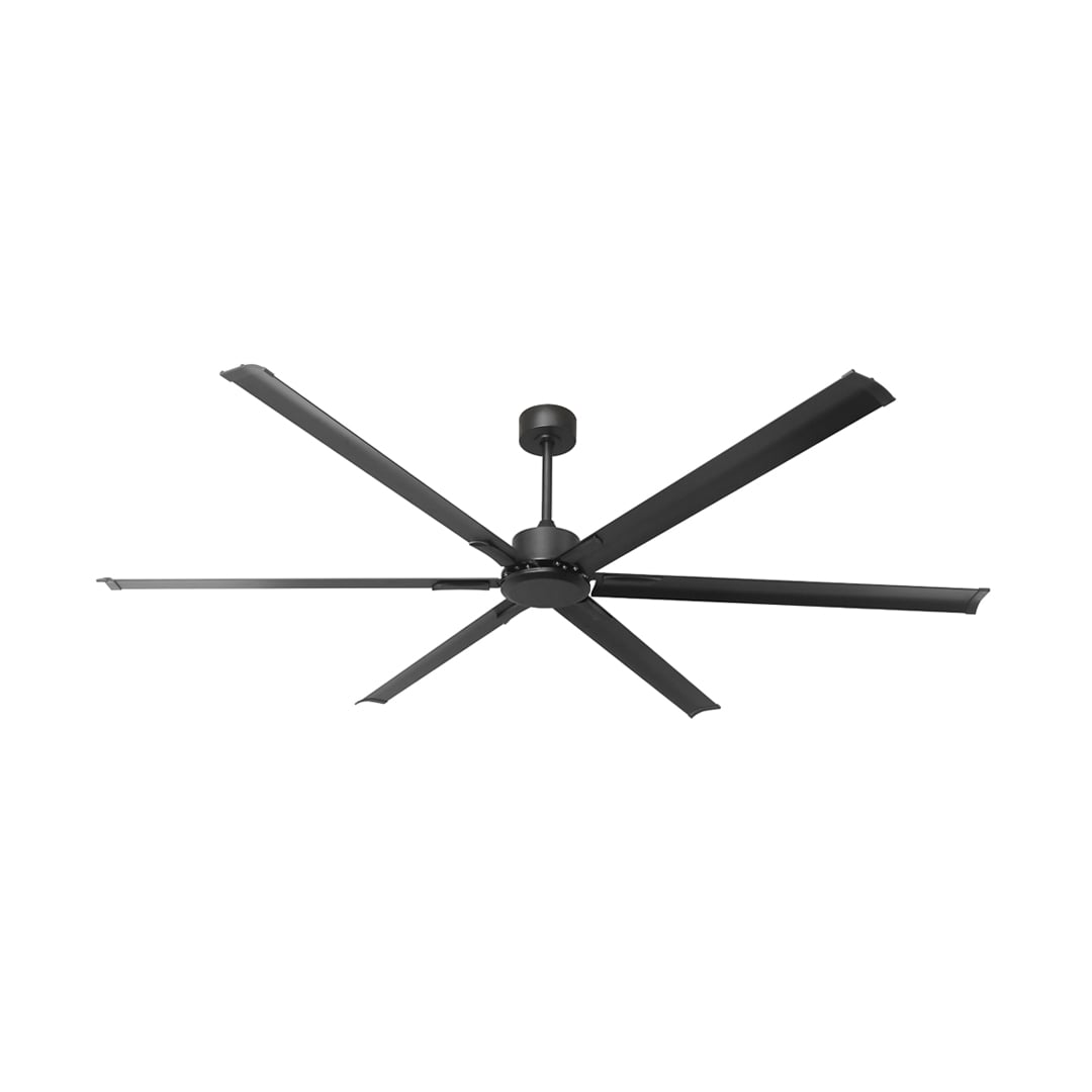 Stratus 72" Ceiling Fan - Black - Image 2