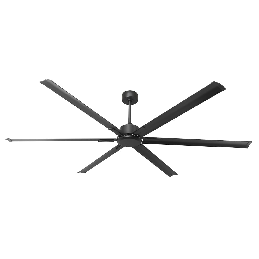 Stratus 96" Ceiling Fan - Black - Image 2